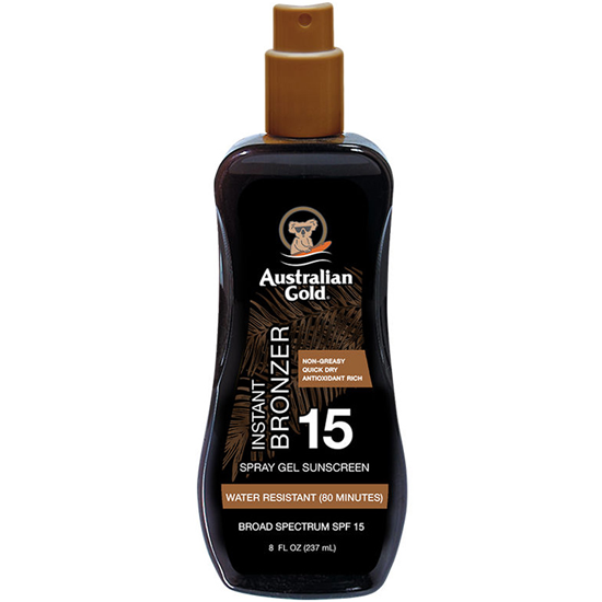 Foto do Produto Bronzeador Australian Gold Instant Bronzer SPF 15 Spray 237ML