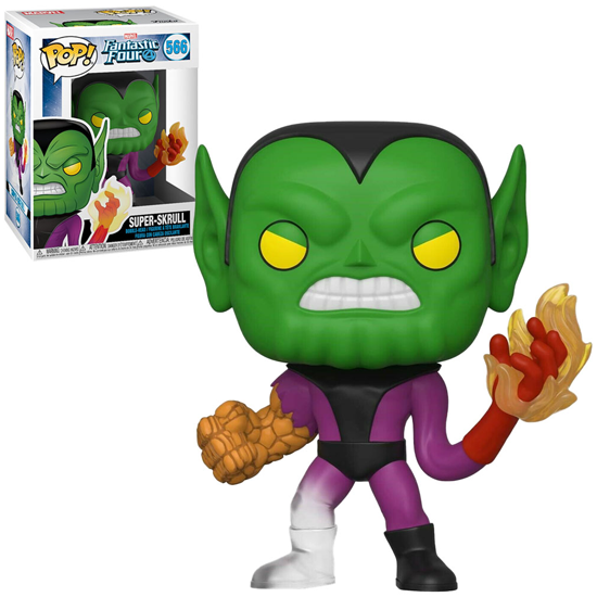Foto do Produto Boneco Funko Pop! Fantastic Four - Super-Skrull 566