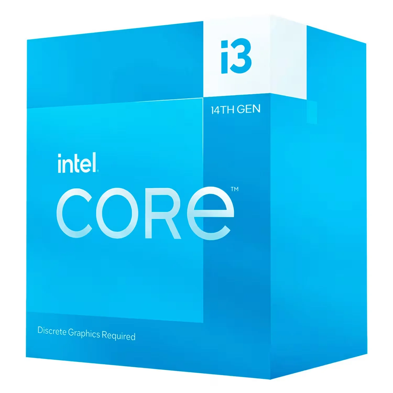 Foto do Produto Processador Intel Core i3-14100F Socket LGA 1700 4 Core 8 Threads 3.5GHz e 4.7GHz Turbo Cache 12MB