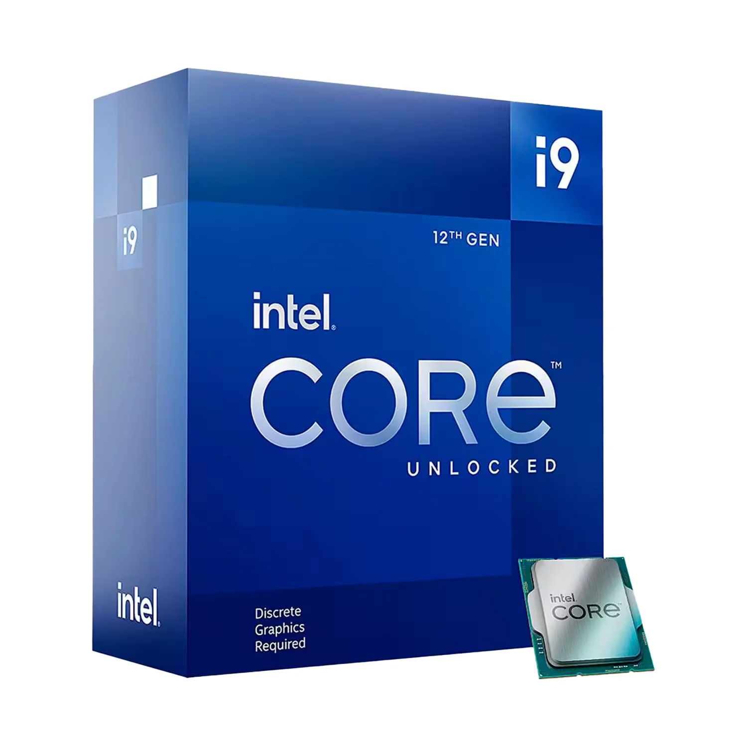 Foto do Produto Processador Intel Core i9-12900KF Socket LGA 1700 16 Core 24 Threads 2.4GHz e 5.2GHz Turbo Cache 30MB