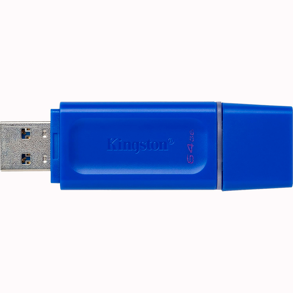 Foto do Produto Pendrive Kingston DataTraveler Exodia 64GB USB 3.2 GEN 1 - Azul KC-U2G64-7GB