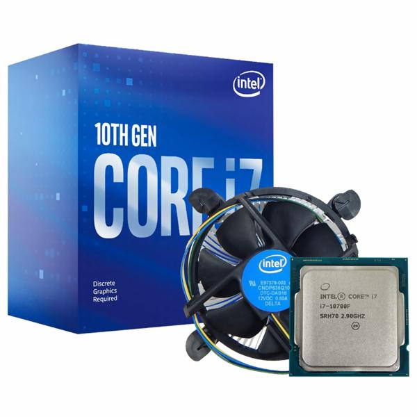 Processador Intel Core i7 10700F Socket LGA 1200 / 2.9GHz / 16MB