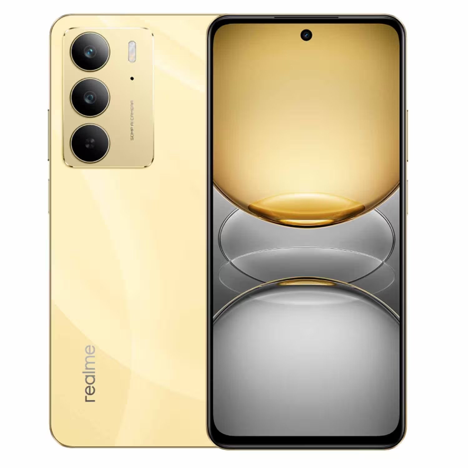 Foto do Produto CELL REALME C75 8GB RAM 256GB - DORADO (GLOBAL)