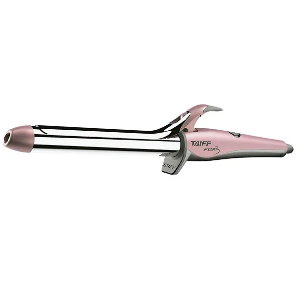 Foto do Produto Modelador de Cabelo Taiff Fox 3 MODF3 de 25 mm 210 °C Bivolt - Rosa/Prata