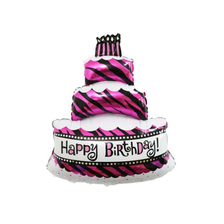 Foto do Produto Balao para Festas Bolo Happy Birthday YSBLM32