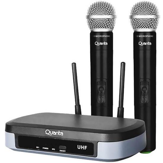 Foto do Produto Microfone Quanta QTMWU104 Sem Fio