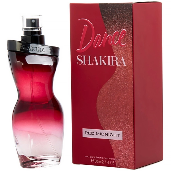 Foto do Produto Perfume Feminino Shakira Dance Red Midnight EDT 80 ml