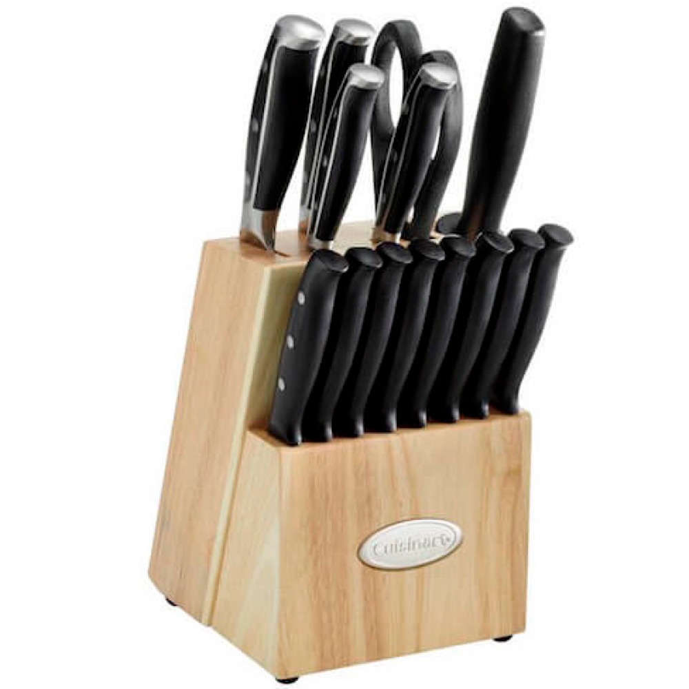 Foto do Produto Jogo De Facas Cuisinart C77TRN-15P Preto ? 15 Peças