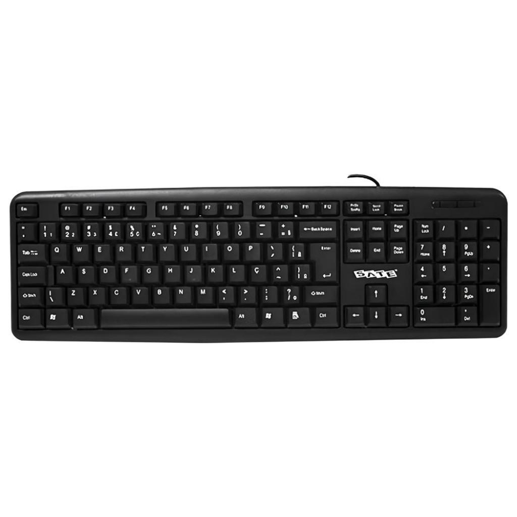 Foto do Produto Teclado Usb Satellite AK910 Preto Portugues