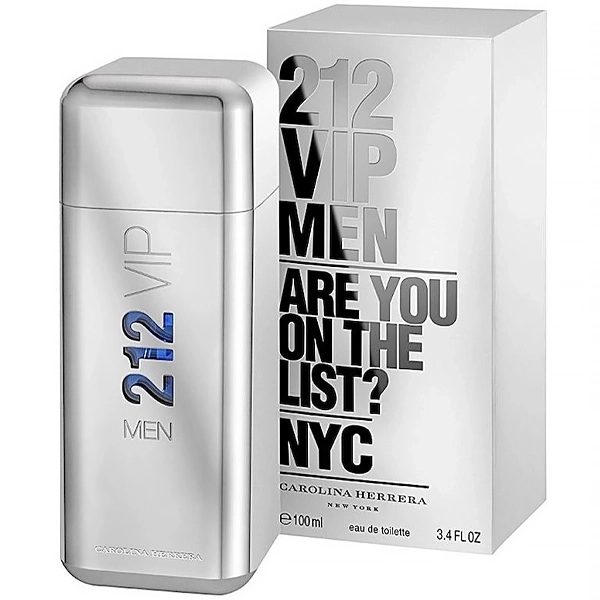 Foto do Produto Perfume Masculino Carolina Herrera 212 VIP MEN NYC EDT 100 ml