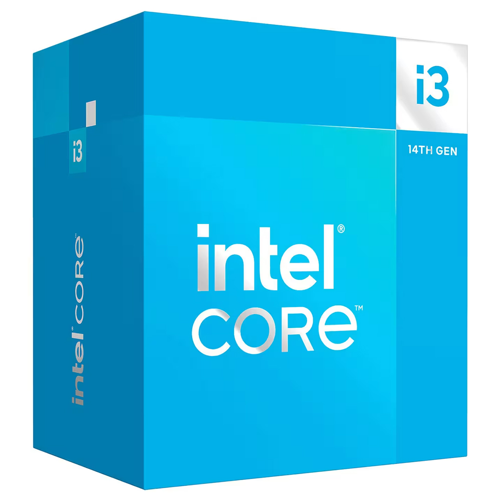 Foto do Produto Processador Intel Core I3-14100 14TH Gen Quad Core de 3.5GHZ com Cache 12MB LGA1700
