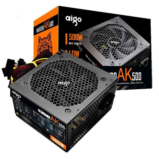 Foto do Produto Fonte Aigo ATX AK500 500W