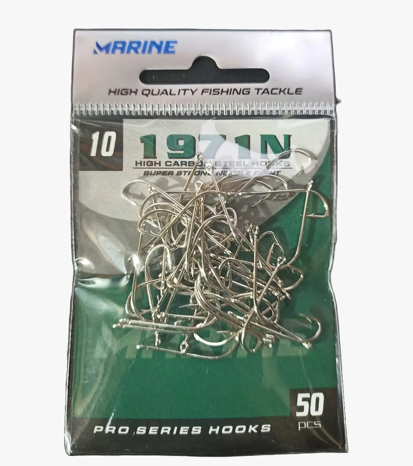 Foto do Produto MARINE ANZUELO 1971N CT 10 NICKEL C/50 NICKEL