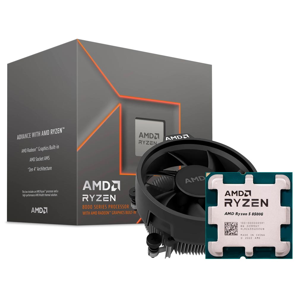 Foto do Produto Processador AMD Ryzen 5 8500G Socket AM5 / 3.5GHz / 22MB