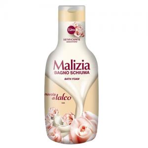 Foto do Produto Sabonete Liquido Malizia Bagno Schiuma Nuvem de Talco 1L