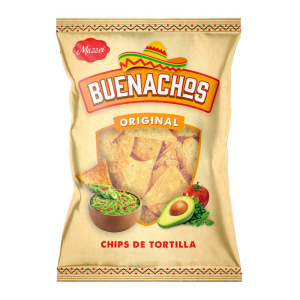 Foto do Produto Salgadinho Chips Tortilha Buenachos Original Mazzei Pacote 250G