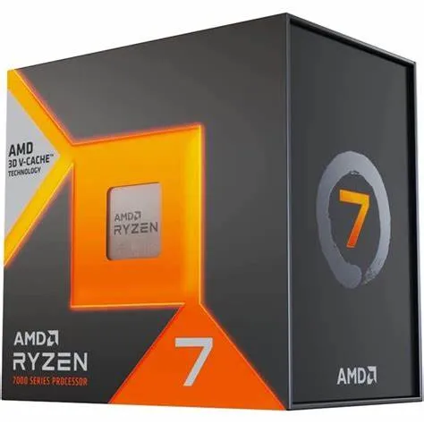 Foto do Produto AMD CPU AM5 RYZEN 7-7800X3D 4.2GHZ 104MB 100-100000910WOF S/COOLER