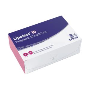 Foto do Produto TIRZEPATIDA 10MG.LIPOLESS.4GERINGAS 0.5ML**
