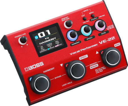 Foto do Produto PEDAL BOSS VE-22 PROCESSADOR VOCAL