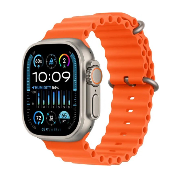 Foto do Produto Relogio Apple Watch Ultra 2 MRFM3LL/A A2987 / 49MM Com Bluetooth - Laranja RP