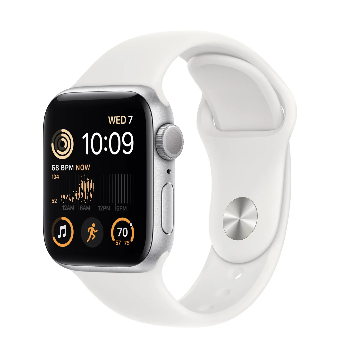Foto do Produto APPLE WATCH SERIE SE 2 MXED3LL/A 40MM DENIM SPORT BAND M/L 2024