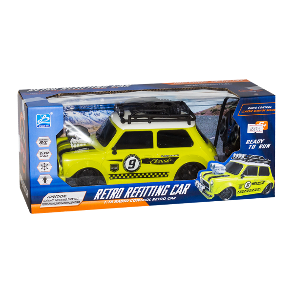 Foto do Produto Carrinho Retro Refitting Car YD898-MT1818 - Verde