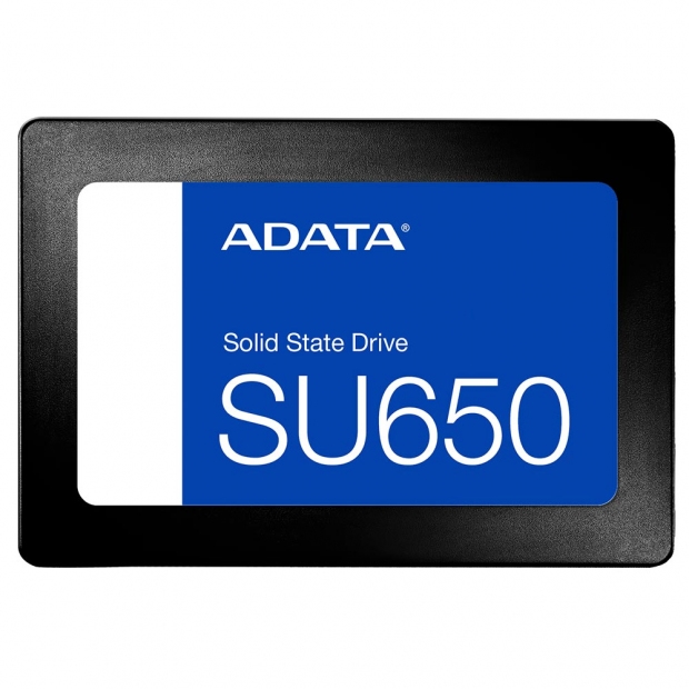Foto do Produto SSD Adata SU650, 480GB, 2.5", SATA 3, Leitura 520MB/s, Gravação 450MB/s, ASU650SS-480GT-R
