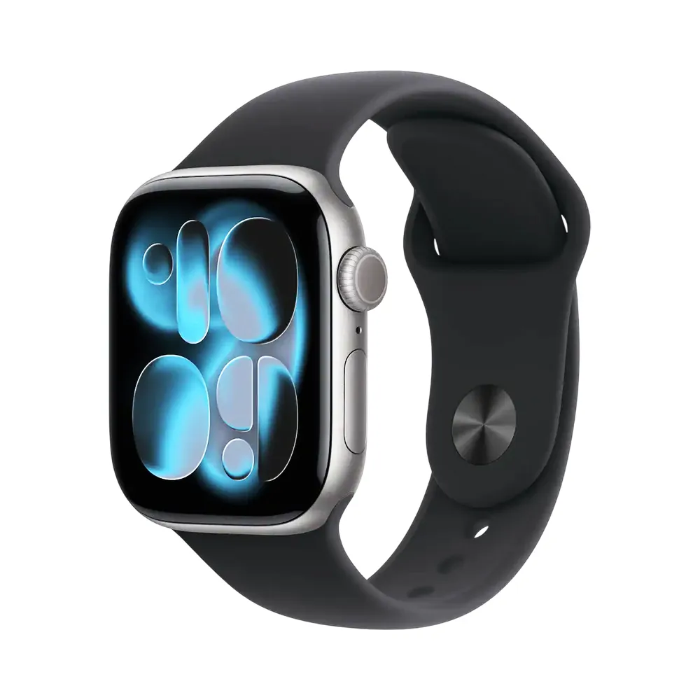 Foto do Produto APPLE WATCH SERIE 11 42MM MEQW4LW/A GPS SPORT BAND S/M SPACE GRAY/BLACK