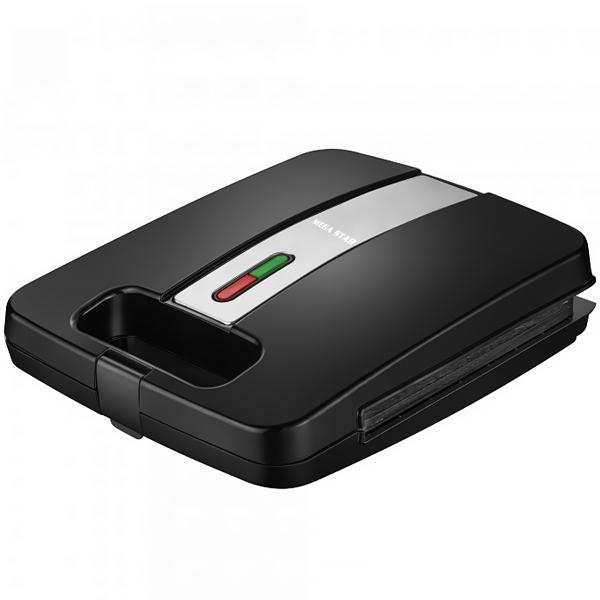 Foto do Produto Sanduicheira Megastar TX8825 / 1500W / 110V ~ 50/60 Hz - Preto/Prata