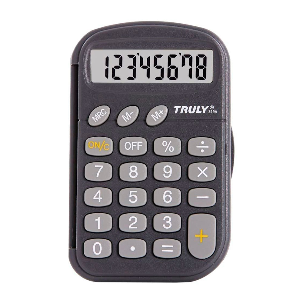 Foto do Produto Calculadora Truly 319A-8 DIGITOS