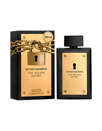 Foto do Produto Perfume Antonio Banderas The Golden Secret Eau De Toilette Masculino 200ml
