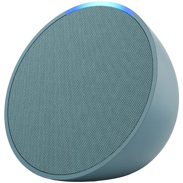 Foto do Produto Smart Speaker Amazon Echo Pop C2H4R9 com Wi-Fi/Bluetooth - Midnight Teal