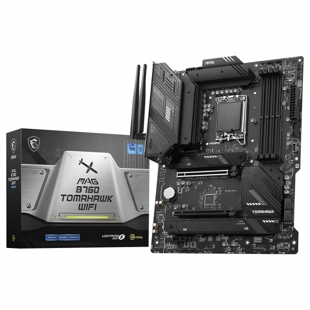 Foto do Produto MB 1700 MSI B760 MAG TOMAHAWK WIFI DDR5/HDMI/DP WIFI6E/BT