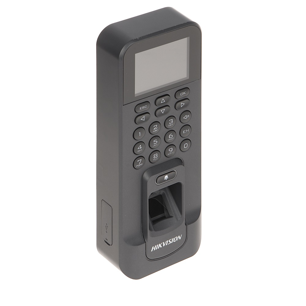Foto do Produto HIKVISION LEITOR BIOMETRICO DIGITAL K1T804AMF (CARTÃO PONTO)