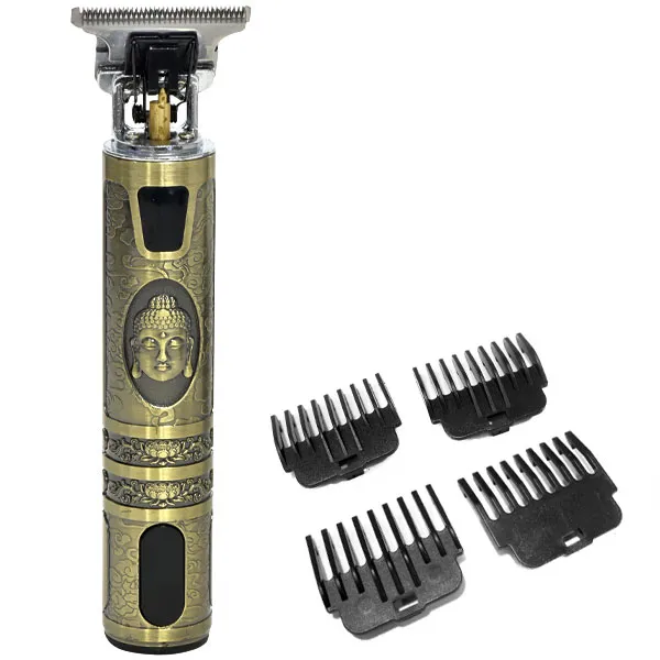 Foto do Produto Máquina de Cortar Cabelo More Fitness MF-016 Recarregável - Dourado