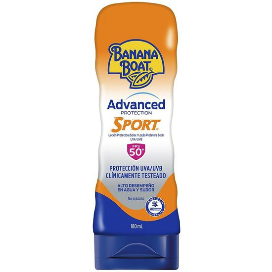 Foto do Produto Protetor Solar Banana Boat Advanced Protection Sport FPS 50 180ML