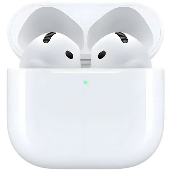 Foto do Produto Fone de Ouvido Sem Fio Apple AirPods 4 MXP63LL com USB-C Charging Case - Branco