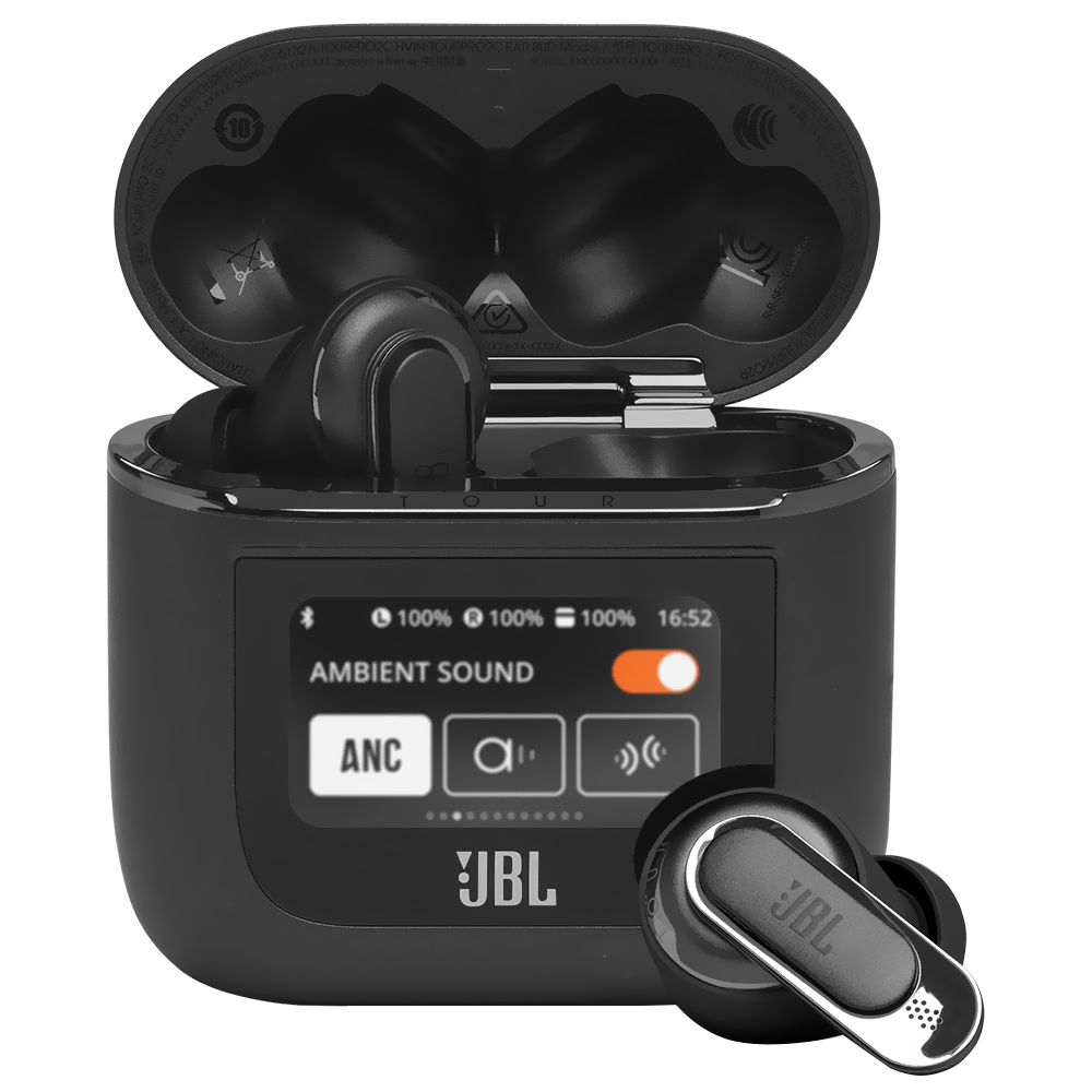 Foto do Produto Fone de Ouvido JBL Tour Pro 3 ANC TWS / Bluetooth - Preto