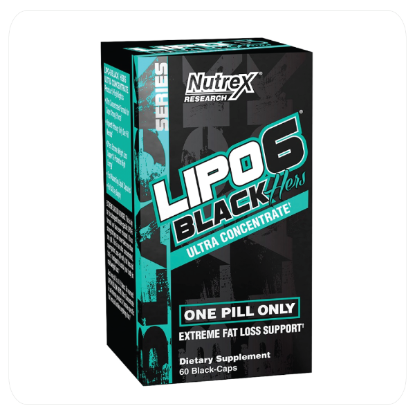 Foto do Produto NUTREX LIPO6 BLACK HERS ULTRA CONCENTRADO 60 BLACK- CAPS