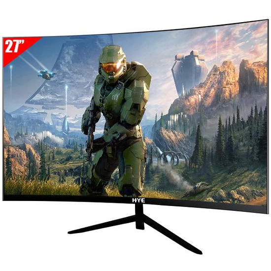 Foto do Produto Monitor HYE LED HY27VIEW165 Full HD 27" Curvo