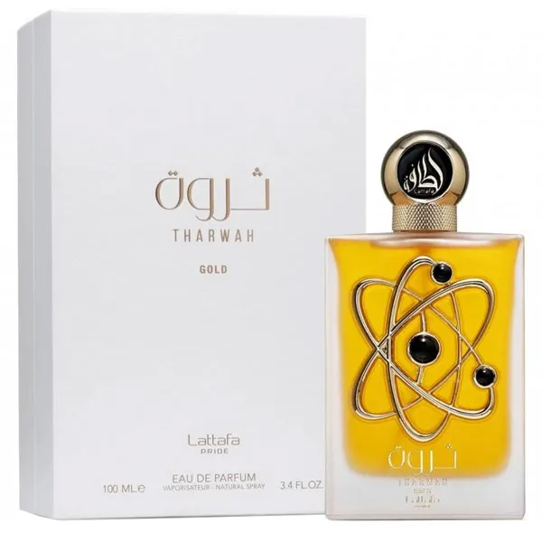 Foto do Produto Perfume Feminino Lattafa Tharwah Gold EDP 100 ml