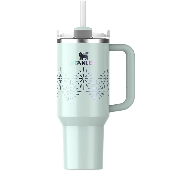 Foto do Produto Copo Térmico Stanley Quencher H2.0 Flowstate Tumbler de 887 ml - Verde Claro