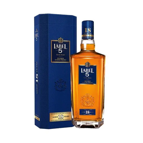 Foto do Produto LABEL 5 WHISKY 18 AÑOS 750ML CON 40% ALC