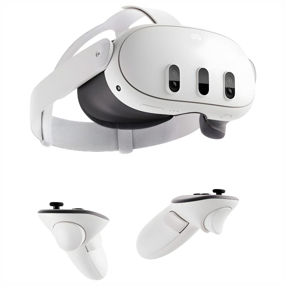 Foto do Produto Oculos de Realidade Virtual Meta Quest 3 512GB - Branco