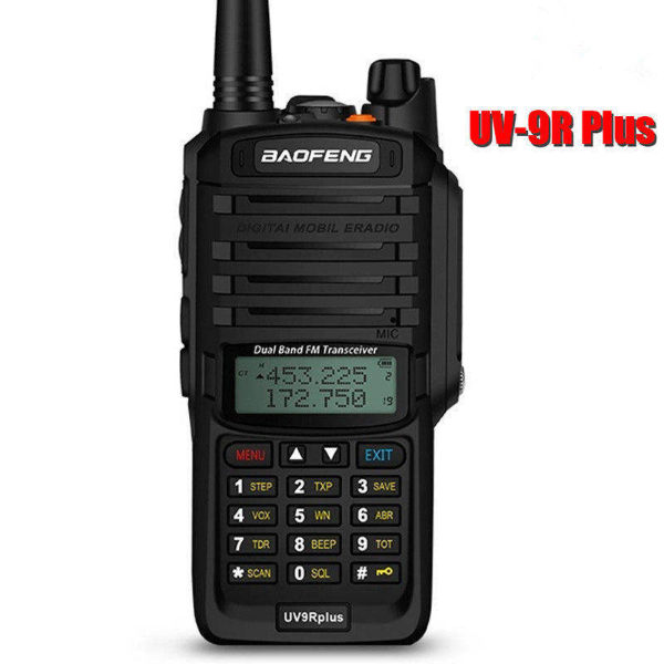 Foto do Produto Rádio Walkie Talkie Baofeng UV-9RPLUS 8W - Preto