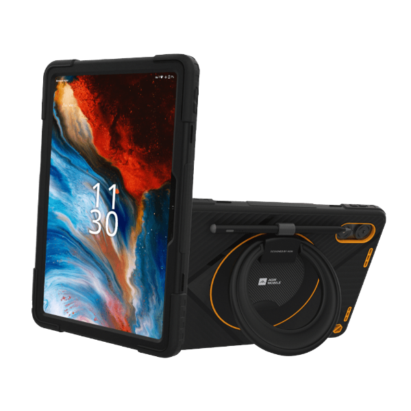 Foto do Produto Tablet AGM PAD P2 Active / 16GB (8+8) / 256GB / 4G / Dual SIM / 50MP / IP68-IP69K / 11" / 8000Mah / Android 14 + Capa Protetora - Gray