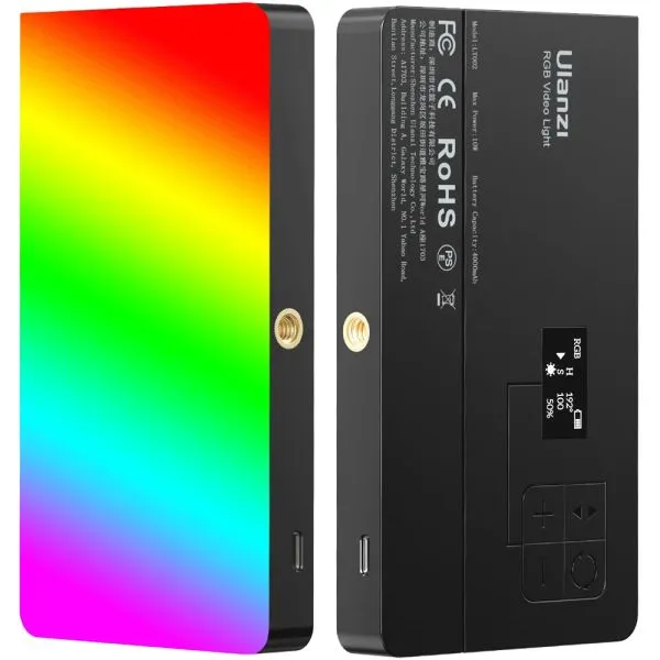 Foto do Produto ULANZI LUZ LED LT002 RGB NEGRO