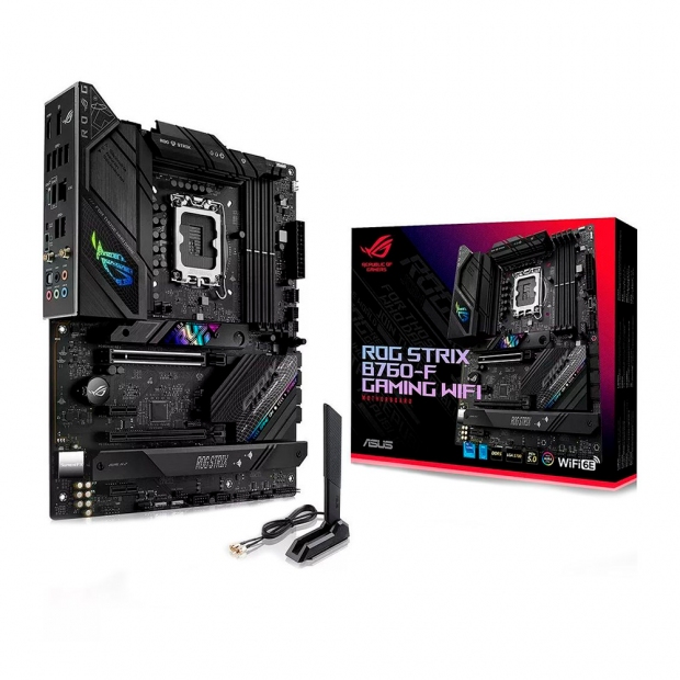 Foto do Produto MB 1700 ASUS B760-F GAMING ROG STRIX WIFI DDR5