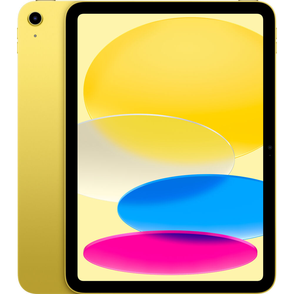 Foto do Produto Apple iPad 11th MD4D4LL/A 2025 Tela 11 / Chip A16 / 128GB / Wi-Fi / iPadOS 18 - Yellow