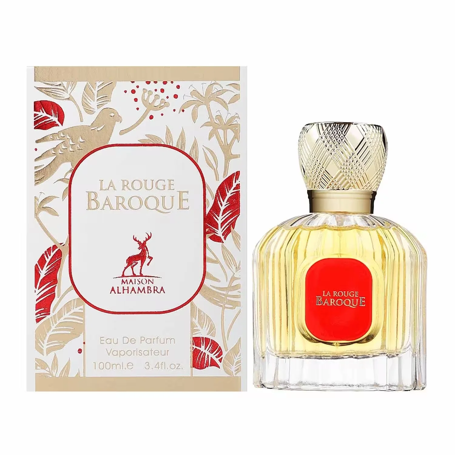 Foto do Produto Perfume Maison Alhambra Baroque Rouge Extrait Eau de Parfum Unissex 100ml